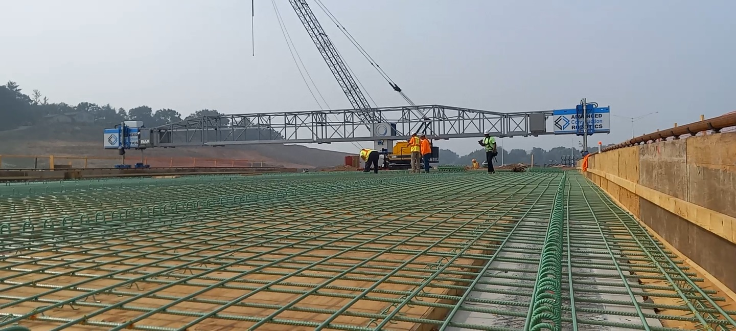 Rebar Tying Robot Helps Wisconsin Subcontractor