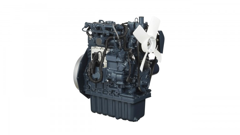 Equipped with the TVCR combustion system, the D1105-K engine combines Kubota’s original combustion system with electronic control technology developed specifically for small engines.