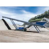 The MOBIBELT MBT 20i and MBT 24i are equipped with a large 1.6-yd³ feed hopper made of resistant KRS (Kleemann Resistant Steel), which permits the feeding of material with an edge length of up to 8 in.