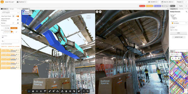 Twenty-three percent of firms report they are taking steps to improve jobsite performance with lean construction techniques, tools like BIM, and offsite prefabrication, as up to 70% of project changes are a result of design-induced rework recognized much later on site.