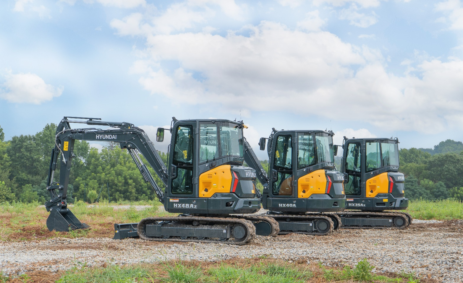 All three new models feature low-emission engines that are Tier 4 Final compliant.