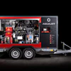 Though compact, the Revojet provides performance equal to Aquajet’s Power Pack 270 with a standard configuration of 2,800 bar and 40 liters/minute (40,610 psi and 10.6 gal/minute).