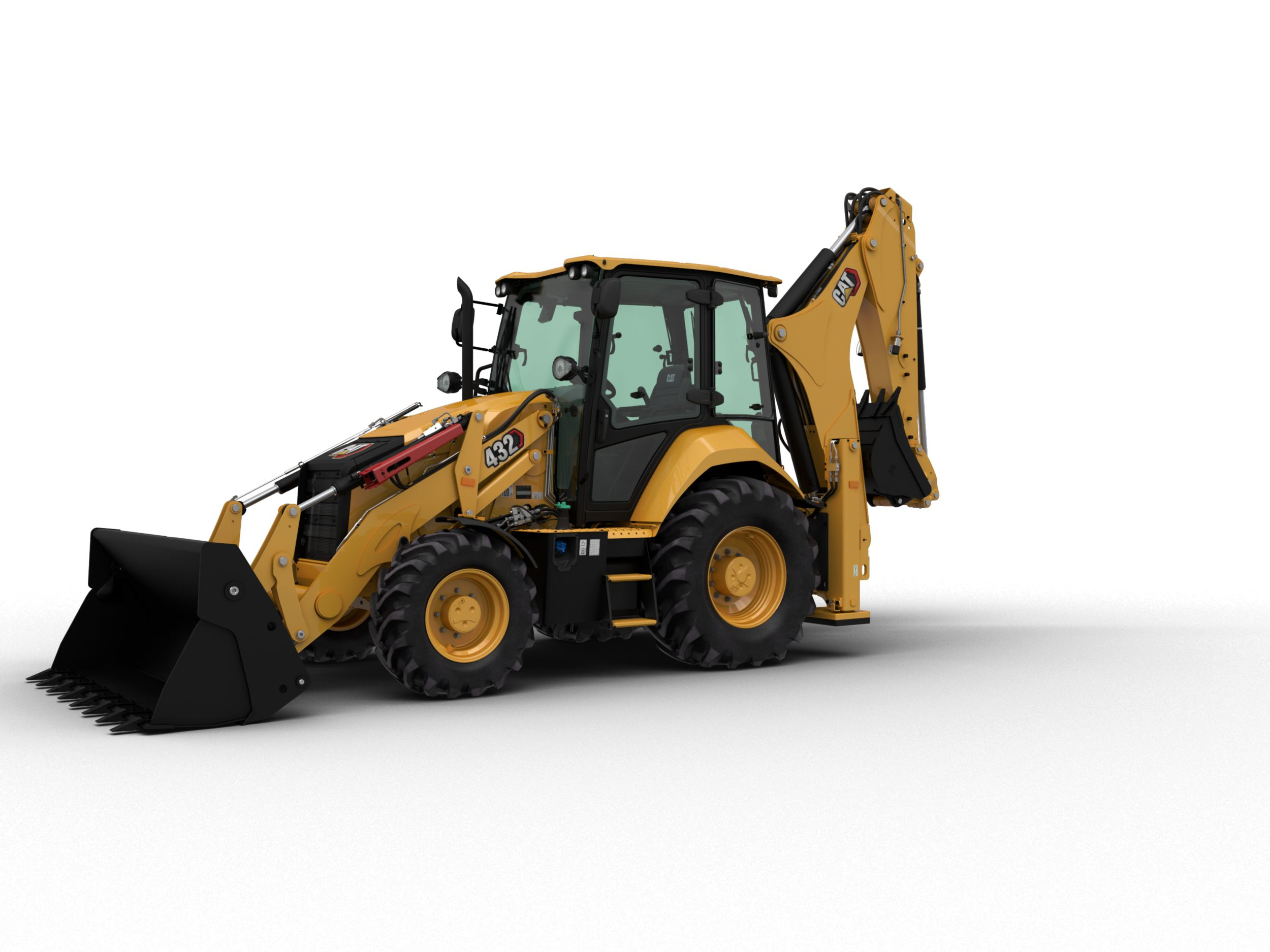 Powered by a C3.6 electronic turbo Intercooled engine, the 432 features parallel loader arms as well as compatibility with a range of loading or excavating attachments and tools.