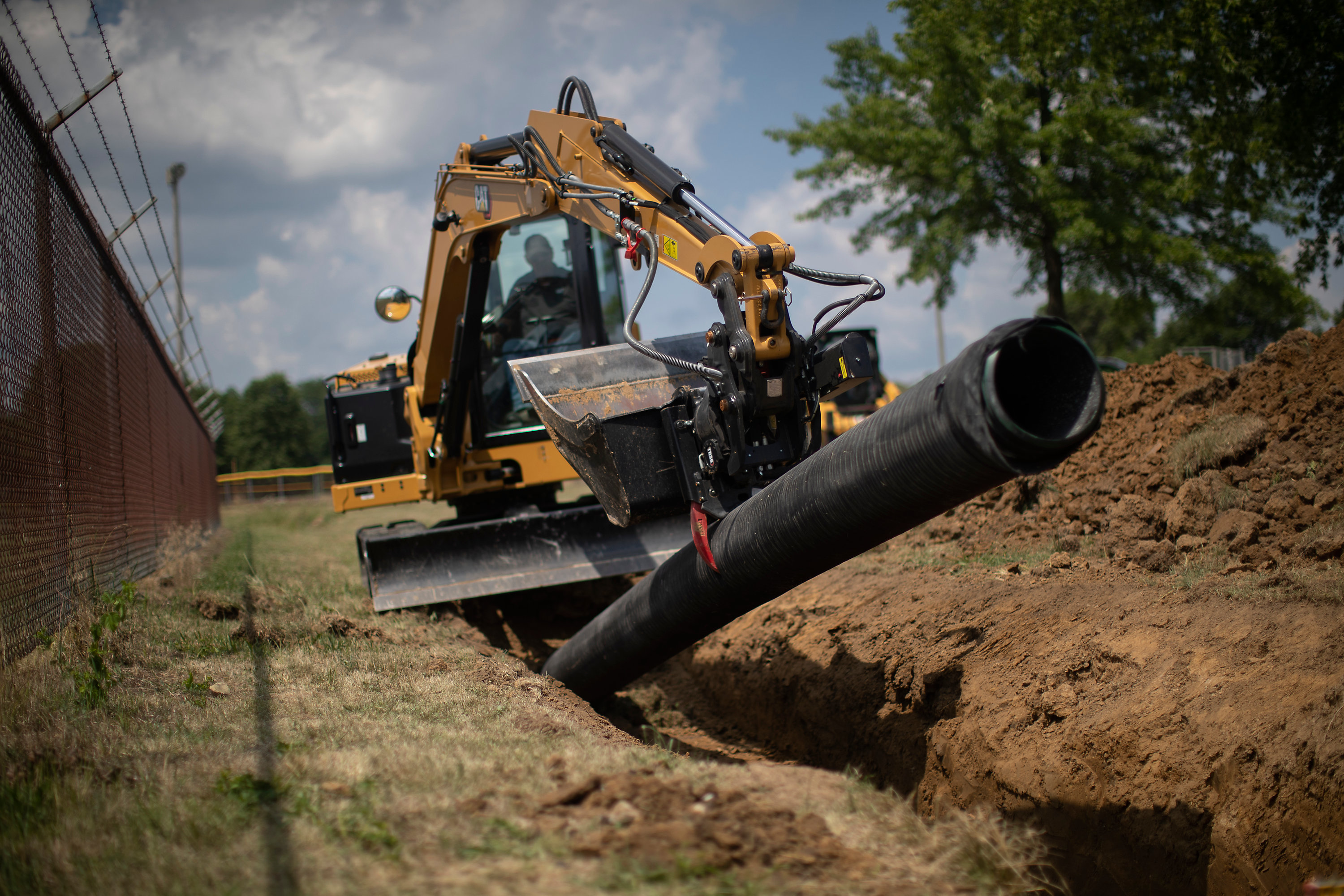 All TRS models are standardized with an auxiliary TRSAux1 hydraulic function at the bottom.