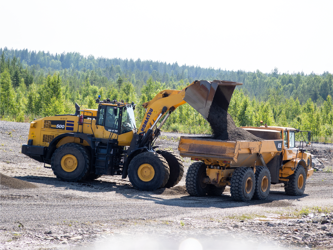 The physical dumping of materials will be handled remotely by one operator controlling multiple machines from a command center.