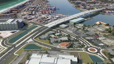 Brooks Bridge Construction Begins In Florida