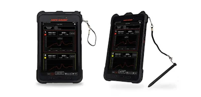 The MultiTool Pro allows technicians to connect to 12 SafeTest gauges simultaneously, from up to 100 meters (328 ft.) away.