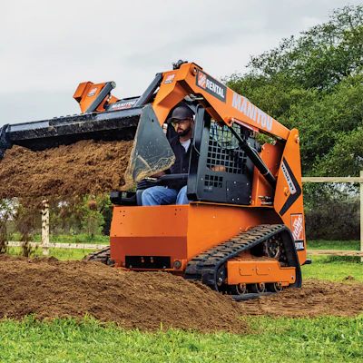 CTLs' small turning radius allows operators to navigate tight spaces easily.