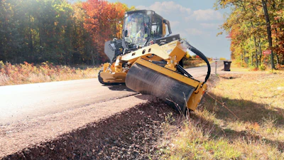 Road Widener offers the Offset Vibratory Roller, designed for easy operation without the need for extensive training.