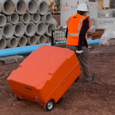 See Drone-Based Portable Light Tower At World Of Concrete 2024