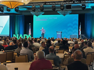 Outgoing NAPA Chairman Christian Zimmerman