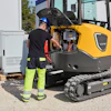 Jobs that can rack up 10,000 hours on a diesel machine might add 6,000 hours or 7,000 hours to a comparable electric machine.