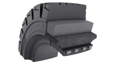 The Galaxy MFS 101 SDS is available in 28 sizes, for rims ranging from 8 to 15 in.