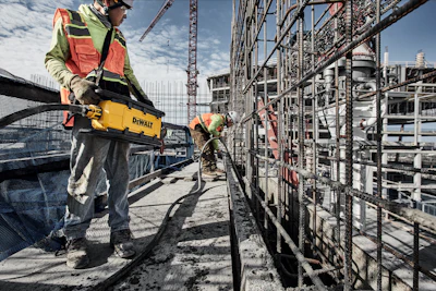 According to DEWALT, the majority (91%) of construction professionals in Las Vegas are confident that their construction sites are adequately fitted for the transition to fully electric-powered tools.