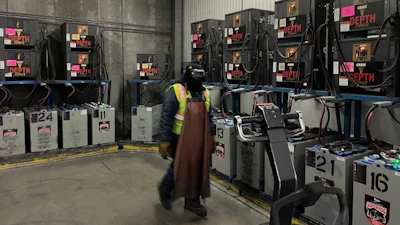 Forklift Lithium Battery Safety
