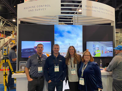 The Trimble team has a goal of helping smaller contractors adopt technology.