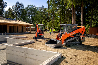 Announced today at CONEXPO, the new Kubota SVL75-3 compact track loader boasts a one-piece sealed cab design, 7-in. LCD touch panel and an innovative advanced multifunction valve.