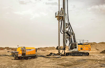THS 110 D-K crawler concrete pump