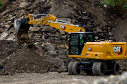The versatility of wheeled excavators include boom and undercarriage offerings and operating on finished surfaces with minimum risk of damage.
