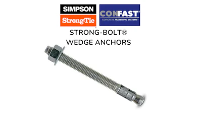 CONFAST Now Distributor of Simpson Strong-Tie Products