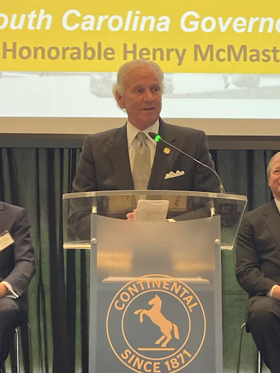 South Caroling Governor Henry McMaster