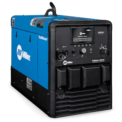 New Trailblazer 330 machines are 86 lbs. lighter and 13% smaller than previous models.
