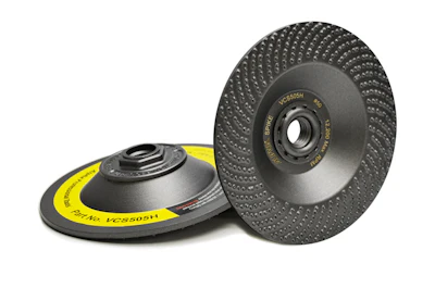 For smaller projects, consider using the Alpha Spike Disk or a diamond-cupped attachment on a hand-held grinder. If in the process of removing soft material layers of delamination, the affected areas just keep getting deeper and deeper, then full-scale demolition of the unsound concrete will need to be performed before proceeding with the project.