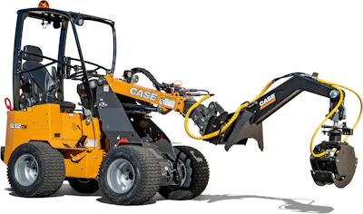 This machine features a lifting height of 108 in., allowing individuals to manage hard-to-reach loads at safe distances.