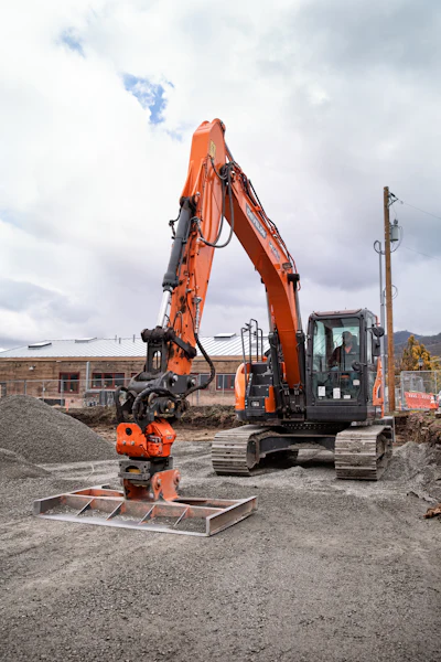 An electrohydraulic control system has increased precision, safety, and efficiency in construction and earthmoving operations. The sophisticated system uses both electrical and hydraulic components to manage the excavator’s movements and functions.