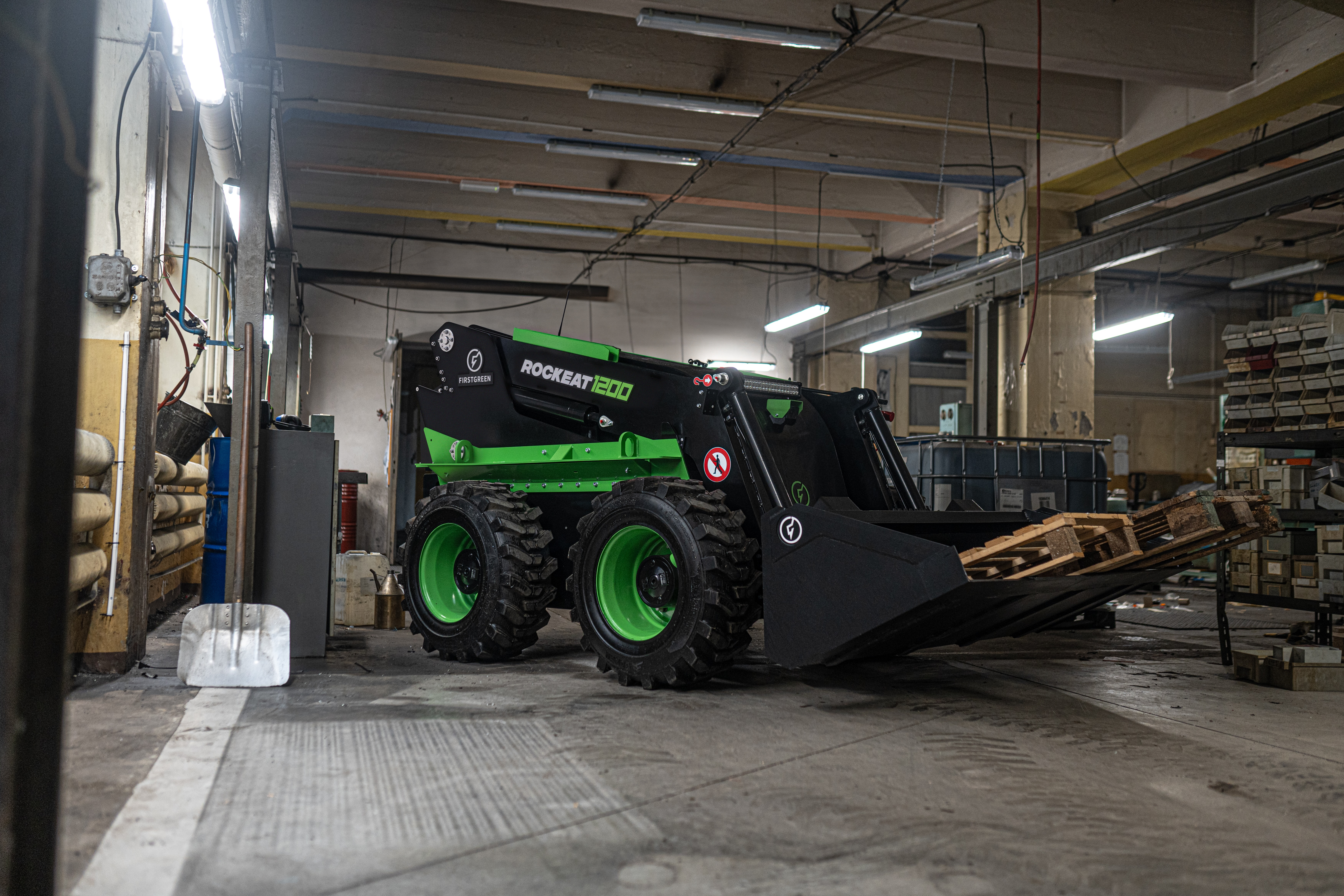 FIRSTGREEN Industries launches ROCKEAT electric skid steer loader, pioneering powerful, safe and zero-emissions solution for mining, construction and other hazardous industries.