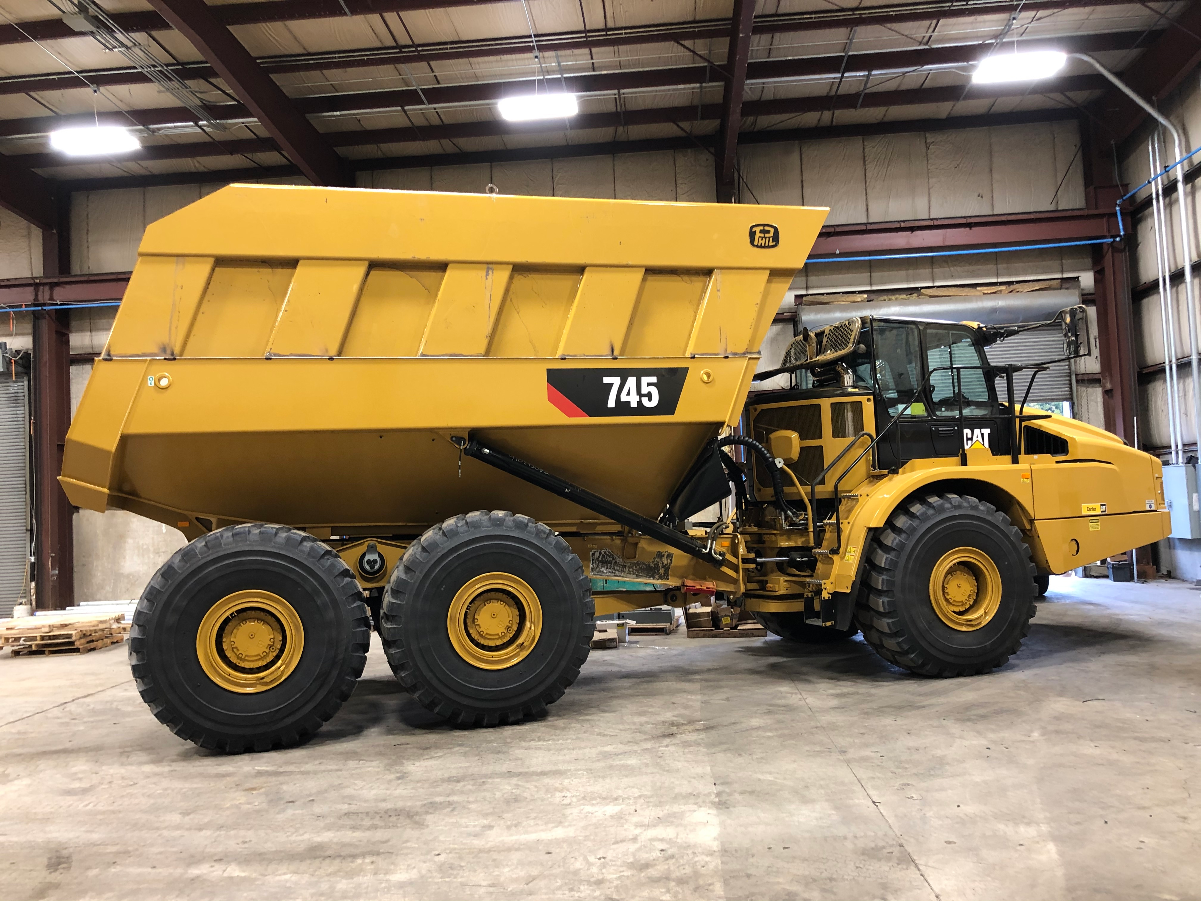 Philippi-Hagenbuch Sideboards are built of Grade 80 steel for trucks ranging from 20 to 150 tons and 450 Brinell on trucks 150-plus tons for durability.
