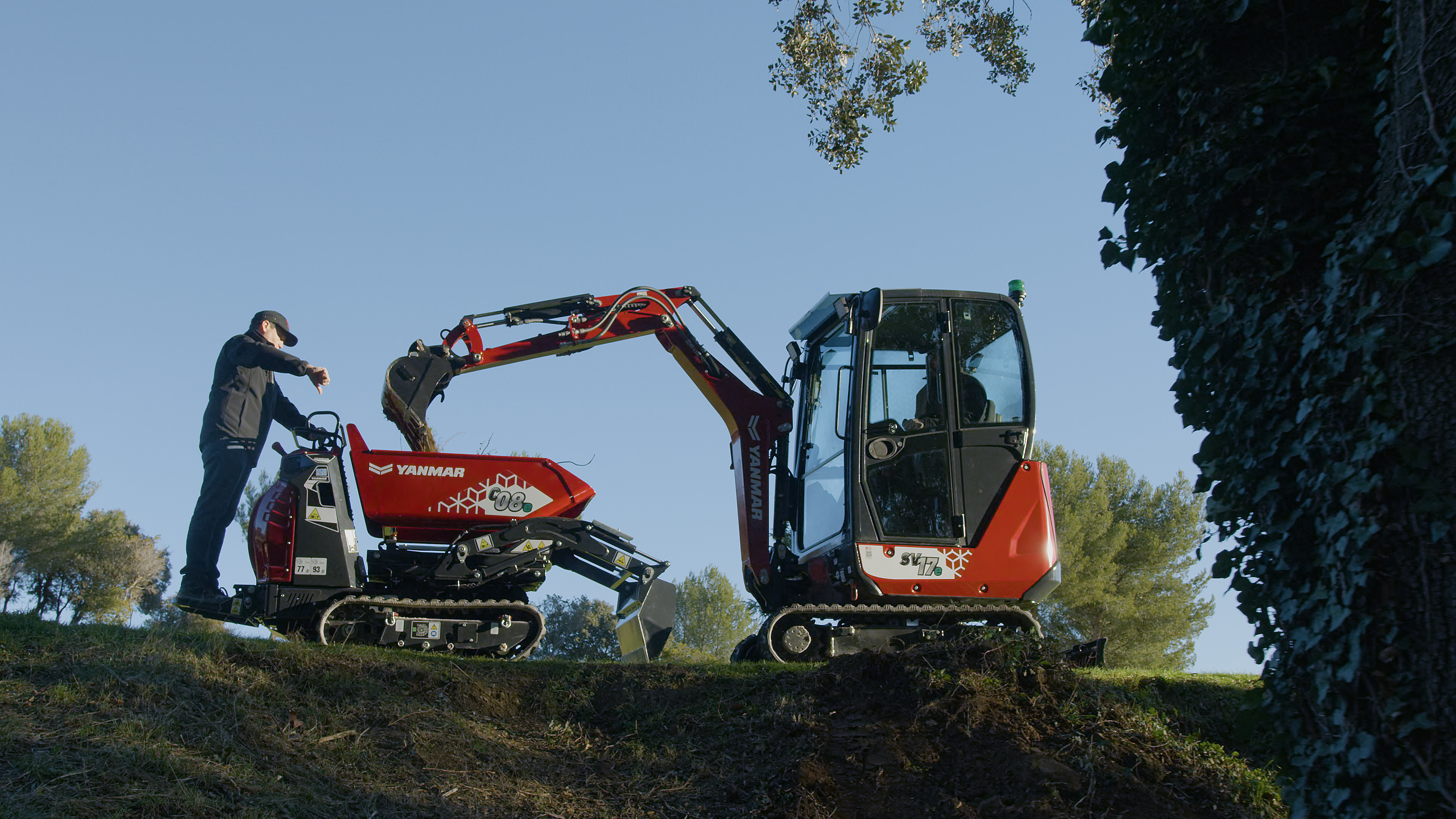 The C08e operates on a 10.4 kWh battery, featuring three selectable working modes—eco, performance and high performance.