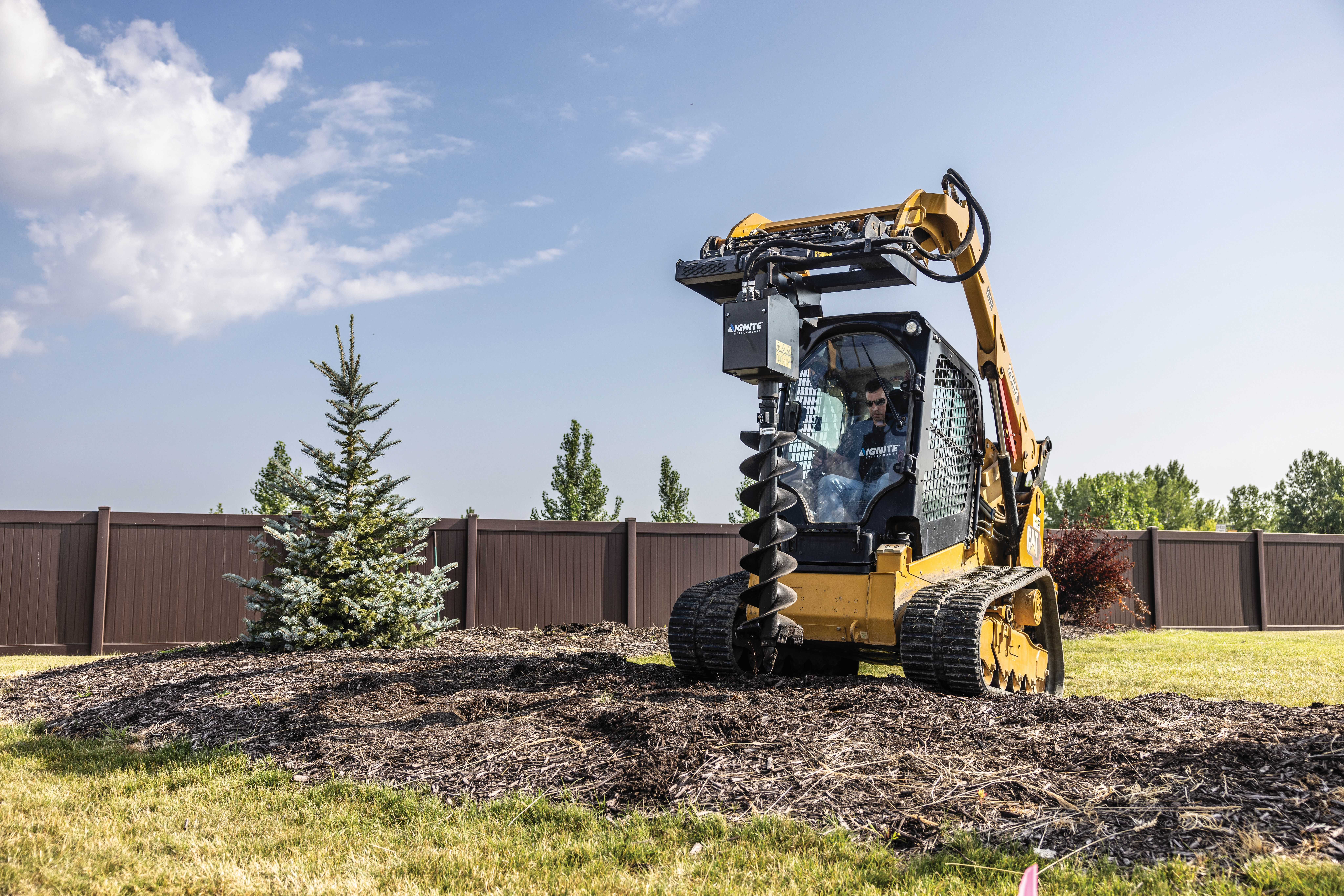 When it comes to augers, for example, heavier tools help provide the necessary power and downforce to get the job done.