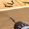 Deck-Drive DSV Wood screws with the black Quik Guard coating come in #8 and #10 sizes and three lengths for hand-drive applications.