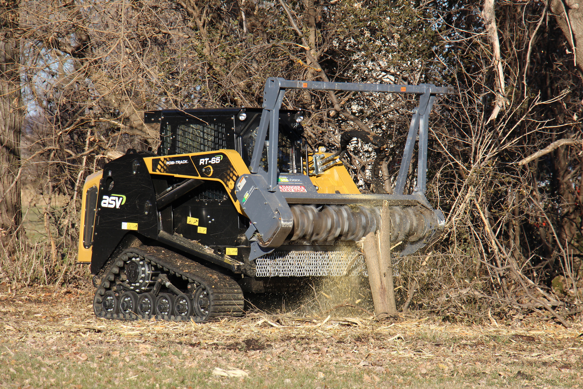 When it comes to finding the right mulching head for a skid steer or compact track loader, hydraulic horsepower is much more important than engine power.