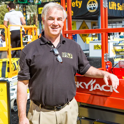 Tony Groat, North American Regional Manager at the International Powered Access Federation