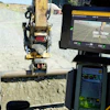 With Trimble Earthworks Augmented Reality functionality, operators can view 3D models in a real-world environment at a true-life scale in the context of existing surroundings. This blending of digital content and the real-world environment gives operators better situational awareness and a better understanding of the work that needs to be done.