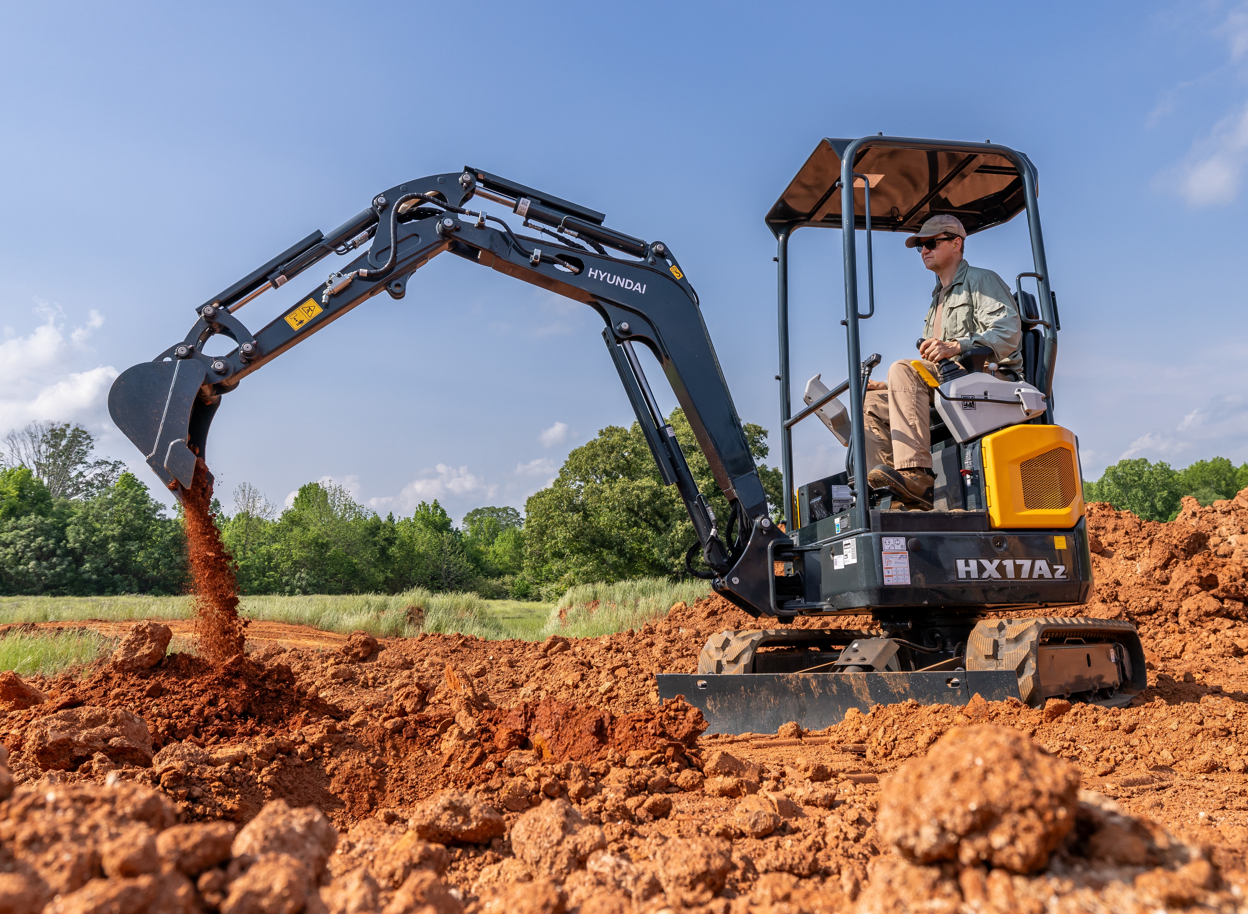 With these four new machines, the Hyundai HX-A series compact excavator line now includes eight models.