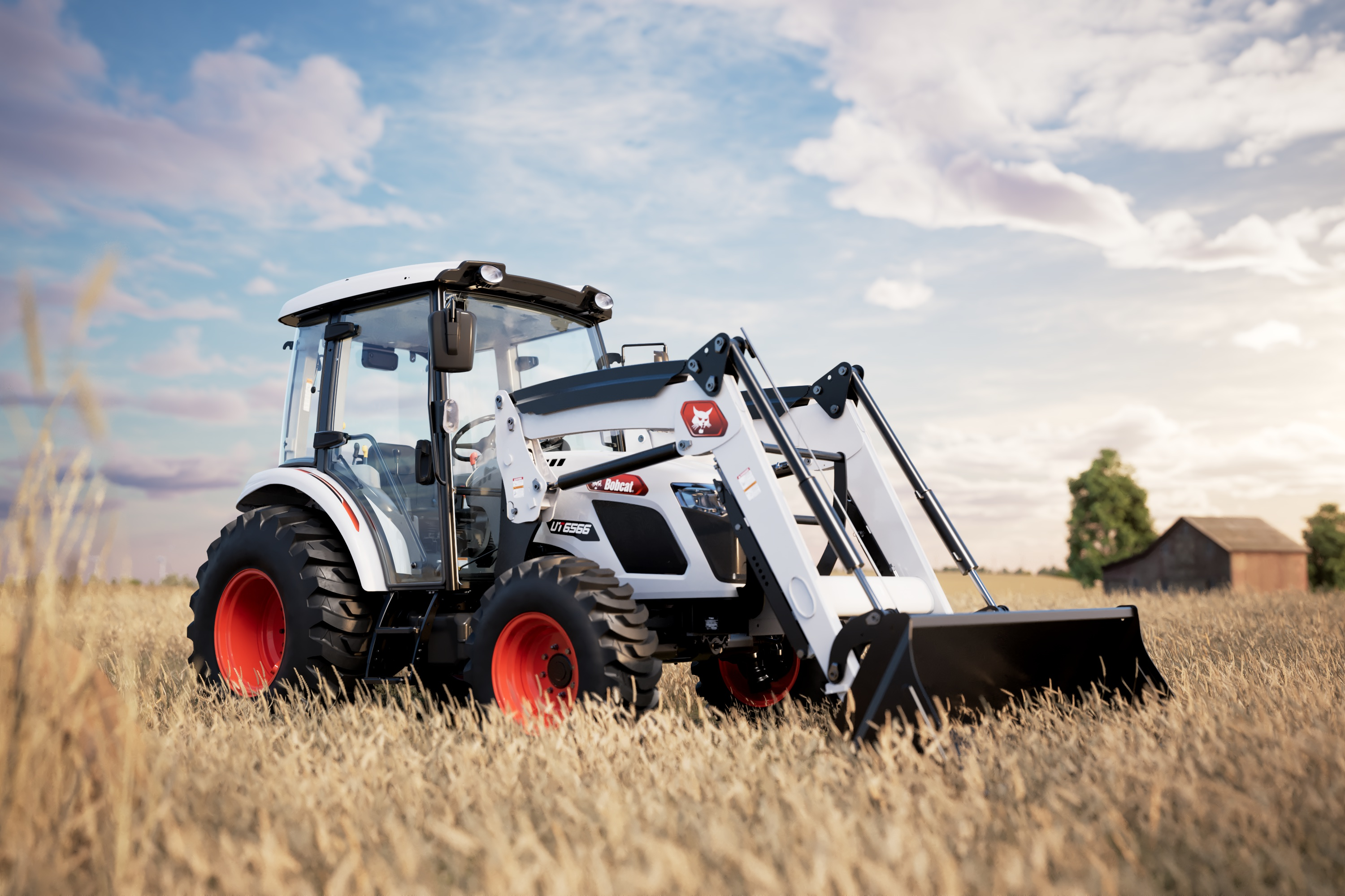 Bobcat UT6066, UT6566 and UT6573 utility tractors are designed for material handling, transport, land clearing and more.