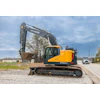 The compact-radius design allows the HX355A LCR to perform a multitude of jobs within confined areas typically reserved for smaller machines.
