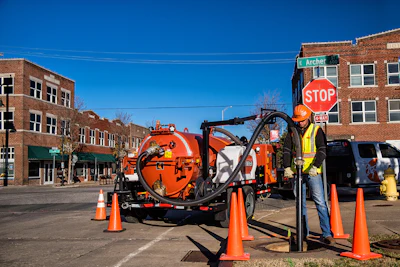 Once utilities are accurately located, vacuum excavators can be used to safely expose them, starting with a small excavation and expanding as needed.
