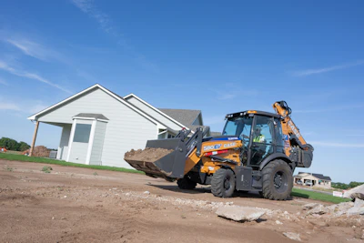 Case Tlb 580 Ev Backhoe Loader Rjp8482 07 24 Mr