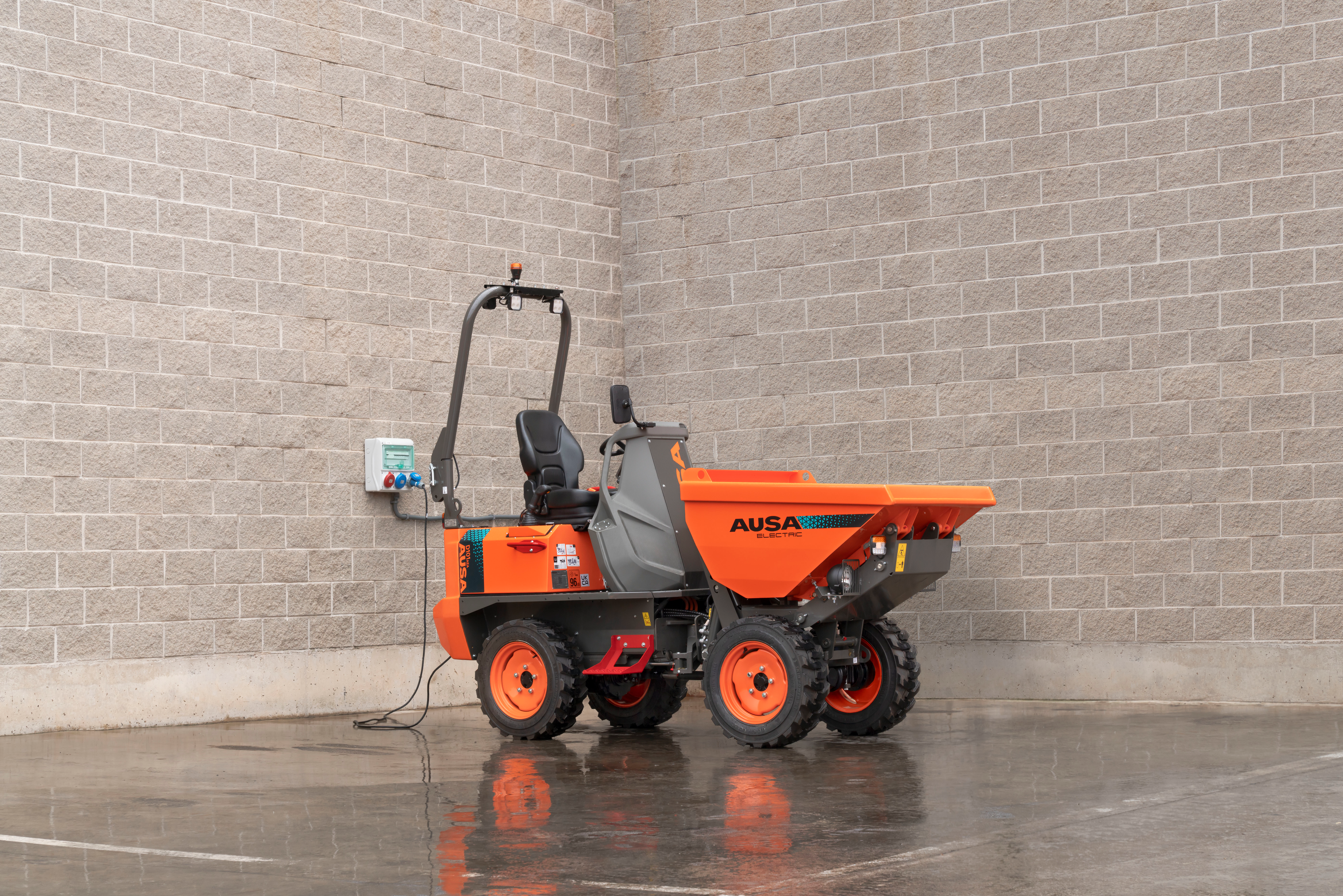 Both models have a 2,200-lb. payload and a front and high-tip skip.