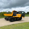 Equipped with a joystick for control, the machine does not need a wide-load permit and can be deployed in tight work areas.