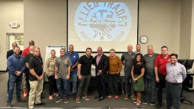 Ken Serviss, Marianne Wolfe and the Philadelphia Building Trades Safety Committee