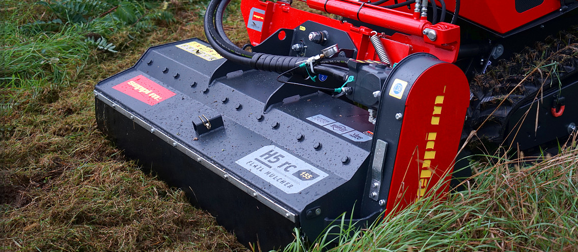 The H5 rc is available in three working widths: 135 cm, 155 cm and 175 cm.