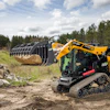 Powered by a 74-hp Tier-4 Final Yanmar engine, the 8,955-lb. VT-80 offers a 2,800-lb. rated operating capacity.