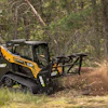 Powered by a 74-hp Tier-4 Final Yanmar engine, the 9,645-lb. VT-80 Forestry offers a 2,800-lb. rated operating capacity.