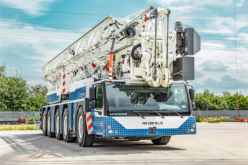 The five-axle machine bridges the gap between the MK 88-4.1 and the MK 140-5.1.