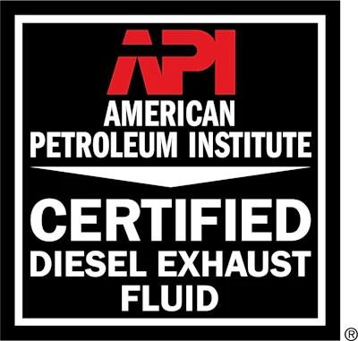 Api Diesel Exhaust Fluid Mark